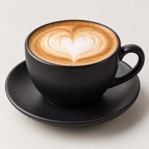 Cappuccino cup and saucer