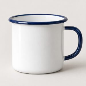 Enamel camp mug